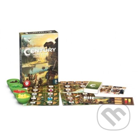 Spoločenská hra: Century III. - Nový svět (Emerson Matsuuchi). Piatnik, 2020 Spoločenská hra: Century III. - Nový svět (Emerson Matsuuchi). Piatnik, 2020