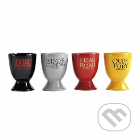 Stojánek na vejce Game of Thrones - set 4 ks (). , 2019 Stojánek na vejce Game of Thrones - set 4 ks (). , 2019