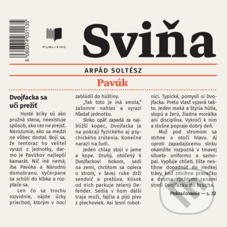 Audiokniha: Sviňa (Arpád Šoltész). Publixing Ltd, 2020 Audiokniha: Sviňa (Arpád Šoltész). Publixing Ltd, 2020