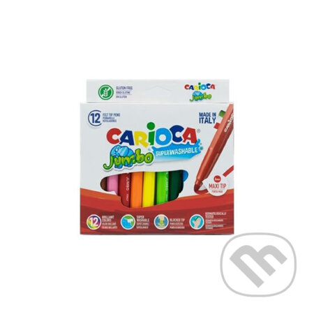 CARIOCA fixy Jumbo 12 ks (CARIOCA). CARIOCA, 2019 CARIOCA fixy Jumbo 12 ks (CARIOCA). CARIOCA, 2019