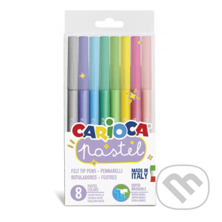 CARIOCA pastelové fixy 8 ks (CARIOCA). CARIOCA, 2019 CARIOCA pastelové fixy 8 ks (CARIOCA). CARIOCA, 2019