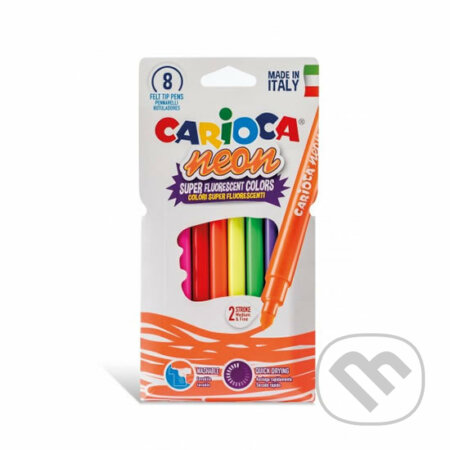 CARIOCA neonové fixy 8 ks (CARIOCA). CARIOCA, 2019 CARIOCA neonové fixy 8 ks (CARIOCA). CARIOCA, 2019