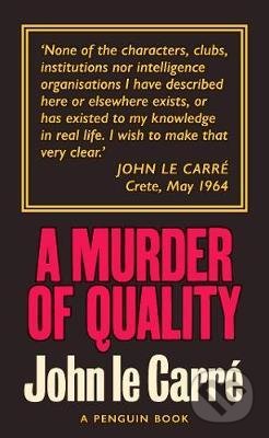 Kniha: A Murder of Quality (John le Carré). Alpress, 2020 Kniha: A Murder of Quality (John le Carré). Alpress, 2020