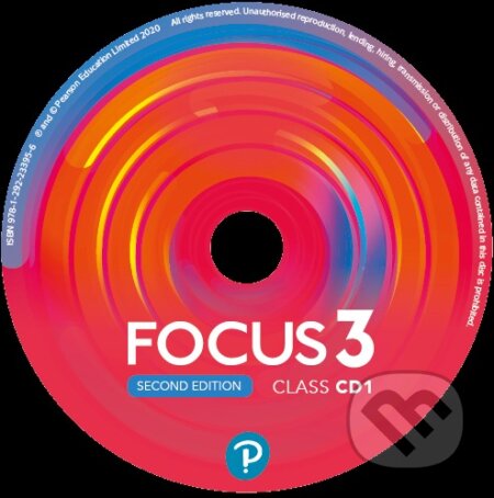 Audiokniha: Focus 3: Class CD (2nd) (Pearson). Pearson, 2019 Audiokniha: Focus 3: Class CD (2nd) (Pearson). Pearson, 2019