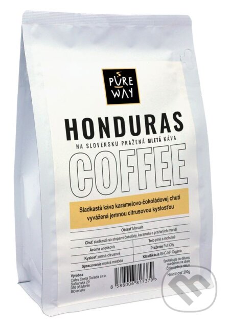 Kávy a čaje: Honduras (Pure Way). Pure Way, 2020 Kávy a čaje: Honduras (Pure Way). Pure Way, 2020