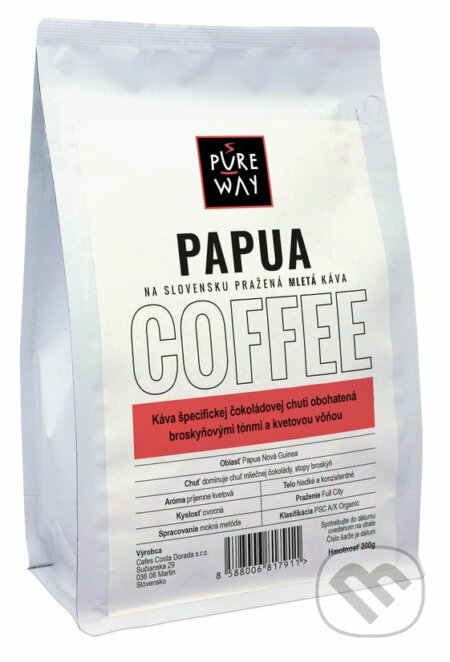Kávy a čaje: Papua (Pure Way). Pure Way, 2020 Kávy a čaje: Papua (Pure Way). Pure Way, 2020