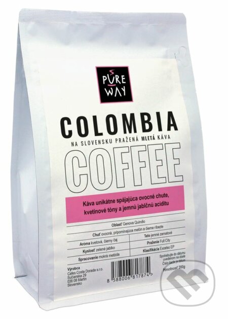 Kávy a čaje: Colombia (Pure Way). Pure Way, 2020 Kávy a čaje: Colombia (Pure Way). Pure Way, 2020
