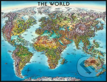 Puzzle: Mapa sveta (Ravensburger). Ravensburger Puzzle: Mapa sveta (Ravensburger). Ravensburger