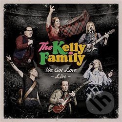 Hudobné CD: Kelly Family: We Got Love - live (CD) (Universal Music). Universal Music, 2017 Hudobné CD: Kelly Family: We Got Love - live (CD) (Universal Music). Universal Music, 2017