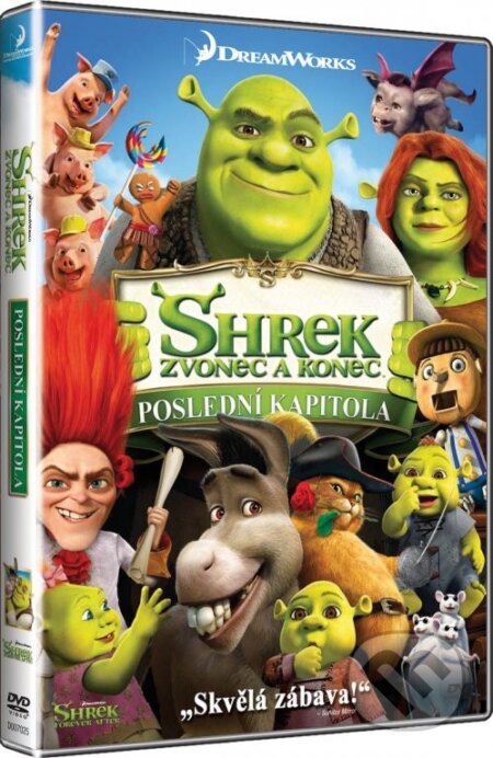 Film: Shrek: Zvonec a konec (Mike Mitchell) (DVD). DreamWorks Animation, 2010 Film: Shrek: Zvonec a konec (Mike Mitchell) (DVD). DreamWorks Animation, 2010