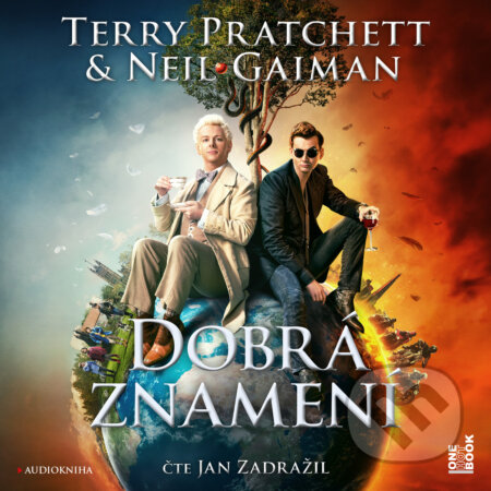 Audiokniha: Dobrá znamení (Neil Gaiman a Terry Pratchett). OneHotBook, 2020 Audiokniha: Dobrá znamení (Neil Gaiman a Terry Pratchett). OneHotBook, 2020