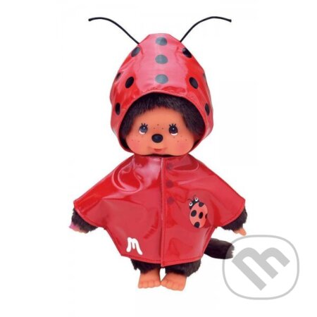 Spoločenská hra: Mončiči oblečenie - pršiplášť lienka (Monchhichi). Monchhichi, 2020 Spoločenská hra: Mončiči oblečenie - pršiplášť lienka (Monchhichi). Monchhichi, 2020