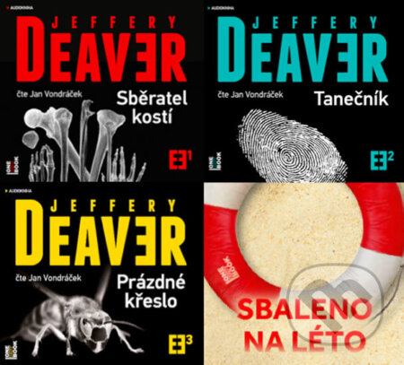 Audiokniha: Deaver komplet (Jeffery Deaver). OneHotBook, 2019 Audiokniha: Deaver komplet (Jeffery Deaver). OneHotBook, 2019