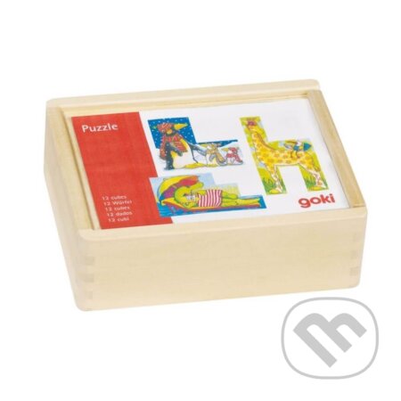 Společenská hra: Kocky Veselé zvieratká (Goki). Goki, 2020 Společenská hra: Kocky Veselé zvieratká (Goki). Goki, 2020