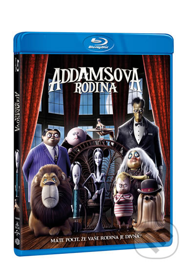 Film: Addamsova rodina (Conrad Vernon a Greg Tiernan) (Blu-ray). Magicbox, 2020 Film: Addamsova rodina (Conrad Vernon a Greg Tiernan) (Blu-ray). Magicbox, 2020