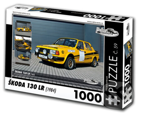Puzzle: ŠKODA 130 LR (1984) (KB Barko). KB Barko, 2020 Puzzle: ŠKODA 130 LR (1984) (KB Barko). KB Barko, 2020