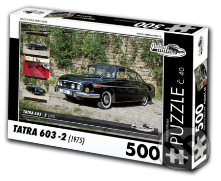 Puzzle: TATRA 603 - 2 (1975) (KB Barko). KB Barko, 2020 Puzzle: TATRA 603 - 2 (1975) (KB Barko). KB Barko, 2020