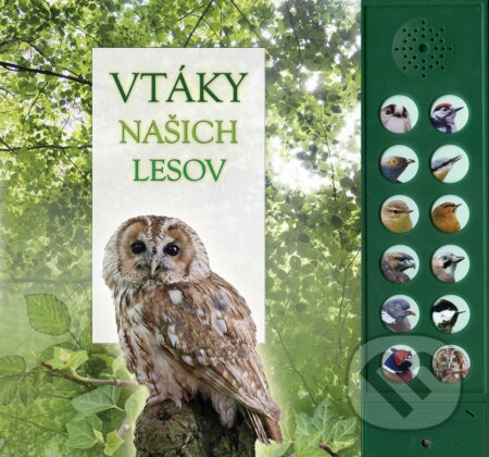 Kniha: Vtáky našich lesov (Andrea Pinnington a Caz Buckingham). Albatros SK, 2020 Kniha: Vtáky našich lesov (Andrea Pinnington a Caz Buckingham). Albatros SK, 2020