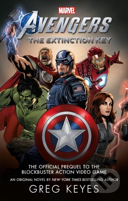 Kniha: Marvel's Avengers: The Extinction Key (Greg Keyes). Titan Books, 2020 Kniha: Marvel's Avengers: The Extinction Key (Greg Keyes). Titan Books, 2020