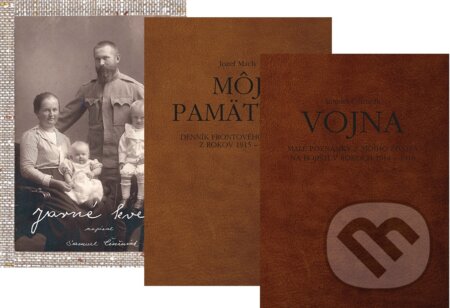Kniha: Môj pamätník + Vojna + Jarné kvety (limitovaná kolekcia troch titulov) (Jozef Mach a Samuel Činčurák). Miloš Hric, 2020 Kniha: Môj pamätník + Vojna + Jarné kvety (limitovaná kolekcia troch titulov) (Jozef Mach a Samuel Činčurák). Miloš Hric, 2020