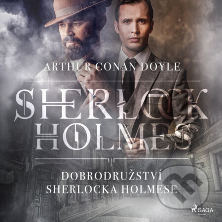 Audiokniha: Dobrodružství Sherlocka Holmese (Arthur Conan Doyle). Saga Egmont, 2019 Audiokniha: Dobrodružství Sherlocka Holmese (Arthur Conan Doyle). Saga Egmont, 2019