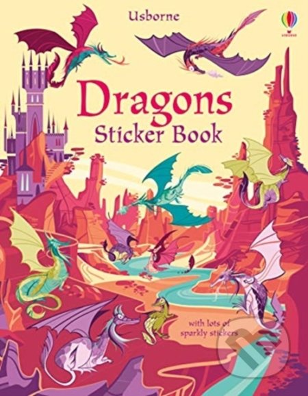 Kniha: Dragons Sticker Book (Fiona Watt). Usborne, 2019 Kniha: Dragons Sticker Book (Fiona Watt). Usborne, 2019