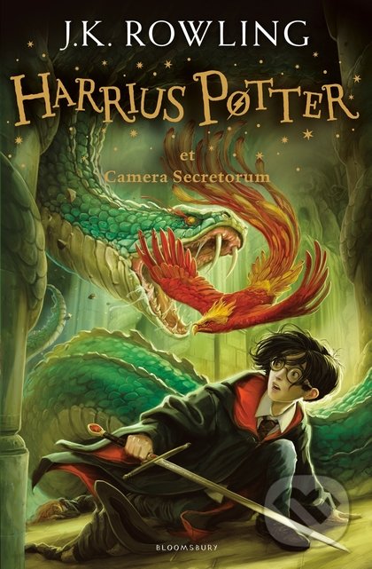 Kniha: Harrius Potter et Camera Secretorum (J. K. Rowling). Bloomsbury, 2016 Kniha: Harrius Potter et Camera Secretorum (J. K. Rowling). Bloomsbury, 2016