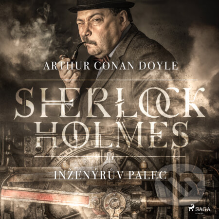 Audiokniha: Inženýrův palec (Arthur Conan Doyle). Saga Egmont, 2019 Audiokniha: Inženýrův palec (Arthur Conan Doyle). Saga Egmont, 2019