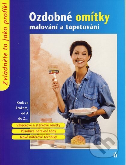 Kniha: Ozdobné omítky, malování a tapetování (Vašut). Vašut, 2004 Kniha: Ozdobné omítky, malování a tapetování (Vašut). Vašut, 2004
