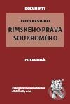 Kniha: Texty ke studiu římského práva soukromého (Petr Dostalík). Aleš Čeněk, 2009 Kniha: Texty ke studiu římského práva soukromého (Petr Dostalík). Aleš Čeněk, 2009