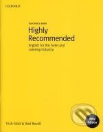 Kniha: Highly Recommended: Teacher´s Book (Rod Revell a Trish Stott). Oxford University Press Kniha: Highly Recommended: Teacher´s Book (Rod Revell a Trish Stott). Oxford University Press