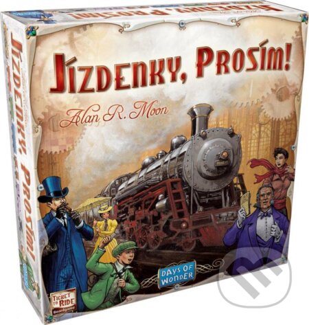 Společenská hra: Jízdenky, prosím! USA (Alan R. Moon). ADC BF, 2019 Společenská hra: Jízdenky, prosím! USA (Alan R. Moon). ADC BF, 2019