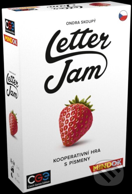 Spoločenská hra: Letter Jam (Mindok). Mindok, 2019 Spoločenská hra: Letter Jam (Mindok). Mindok, 2019