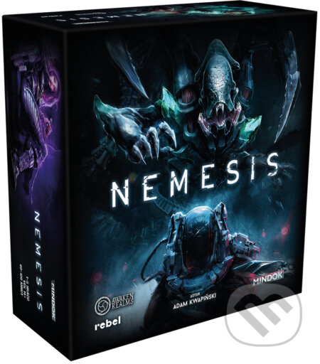 Spoločenská hra: Nemesis (Adam Kwapiński). Mindok, 2019 Spoločenská hra: Nemesis (Adam Kwapiński). Mindok, 2019