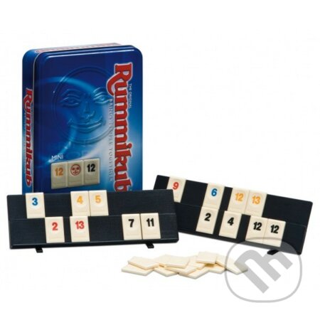 Společenská hra: Rummikub Mini - plechovka (Piatnik). Piatnik, 2015 Společenská hra: Rummikub Mini - plechovka (Piatnik). Piatnik, 2015