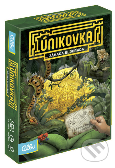 Spoločenská hra: Únikovka - Záhada Eldoráda (Albi). Albi, 2016 Spoločenská hra: Únikovka - Záhada Eldoráda (Albi). Albi, 2016
