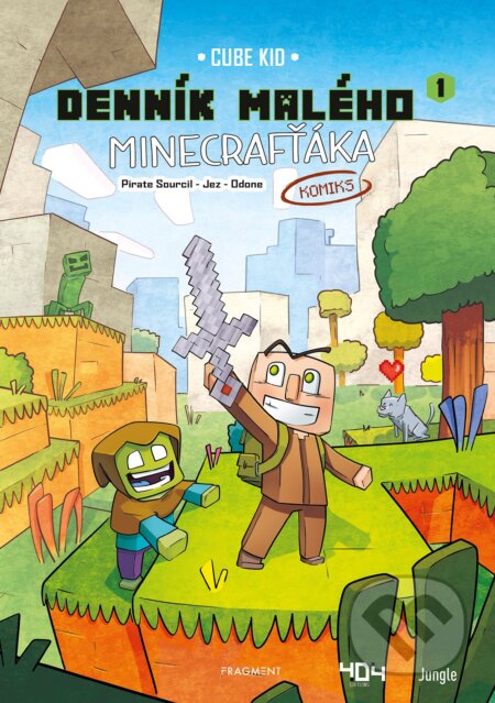 Denník malého Minecrafťáka: komiks - Cube Kid, Fragment, 2020