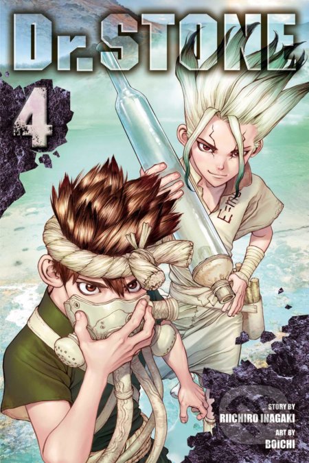 Kniha: Dr. STONE (Volume 4) (Riichiro Inagaki). Viz Media, 2019 Kniha: Dr. STONE (Volume 4) (Riichiro Inagaki). Viz Media, 2019
