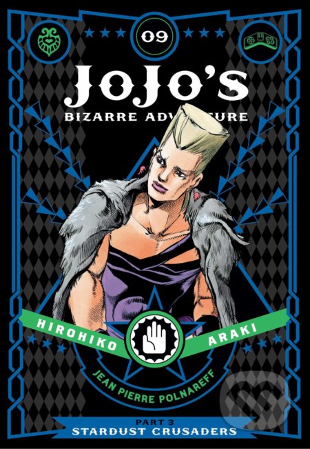 Kniha: JoJo's Bizarre Adventure (Volume 9) (Hirohiko Araki). Viz Media, 2018 Kniha: JoJo's Bizarre Adventure (Volume 9) (Hirohiko Araki). Viz Media, 2018