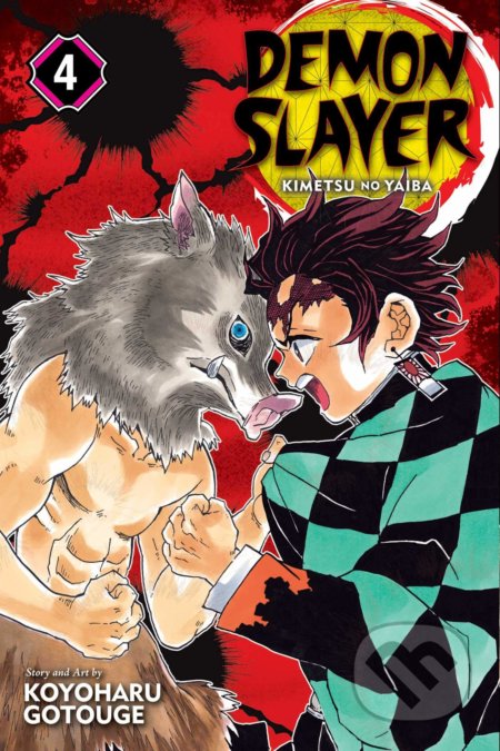 Kniha: Demon Slayer: Kimetsu no Yaiba (Volume 4) (Koyoharu Gotouge). Viz Media, 2019 Kniha: Demon Slayer: Kimetsu no Yaiba (Volume 4) (Koyoharu Gotouge). Viz Media, 2019
