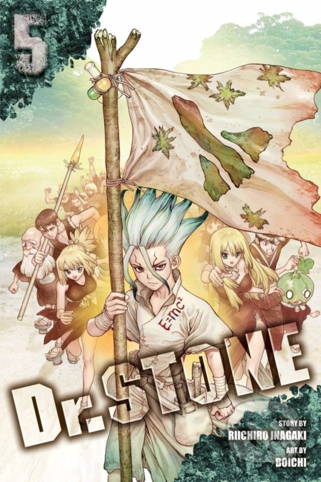 Kniha: Dr. STONE (Volume 5) (Riichiro Inagaki). Viz Media, 2019 Kniha: Dr. STONE (Volume 5) (Riichiro Inagaki). Viz Media, 2019