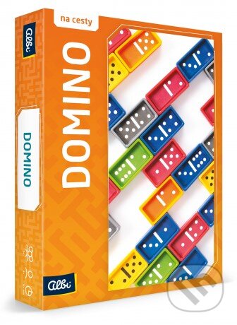Spoločenská hra: Domino: na cesty (Albi). Albi, 2019 Spoločenská hra: Domino: na cesty (Albi). Albi, 2019