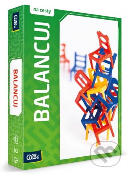 Spoločenská hra: Balancuj: na cesty (Albi). Albi, 2019 Spoločenská hra: Balancuj: na cesty (Albi). Albi, 2019