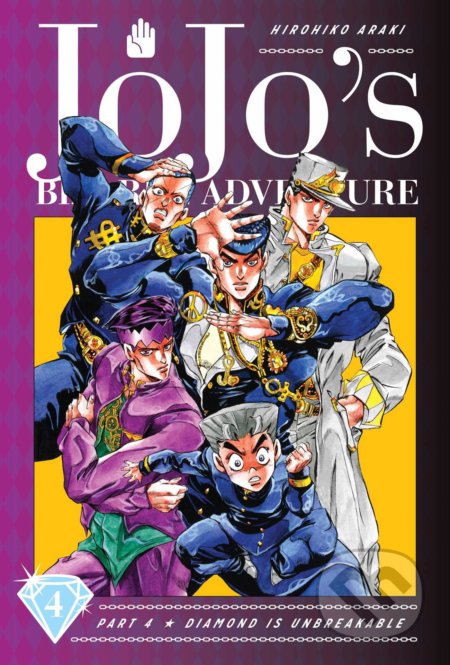 Kniha: JoJo's Bizarre Adventure (Volume 4) (Hirohiko Araki). Viz Media, 2020 Kniha: JoJo's Bizarre Adventure (Volume 4) (Hirohiko Araki). Viz Media, 2020