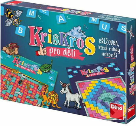 Spoločenská hra: KrisKros pro děti - CZ (Dino). Dino, 2020 Spoločenská hra: KrisKros pro děti - CZ (Dino). Dino, 2020