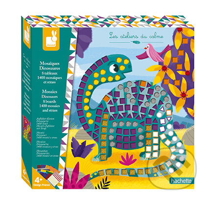 Společenská hra: Mozaika: Dinosaury Atelier Sada Maxi (Janod). Janod, 2020 Společenská hra: Mozaika: Dinosaury Atelier Sada Maxi (Janod). Janod, 2020