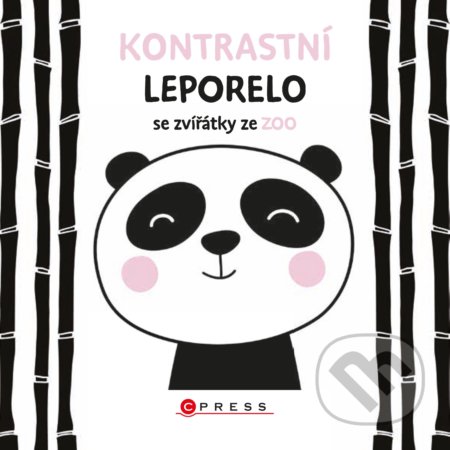 Kniha: Kontrastní leporelo se zvířátky ze ZOO (CPRESS). CPRESS, 2020 Kniha: Kontrastní leporelo se zvířátky ze ZOO (CPRESS). CPRESS, 2020