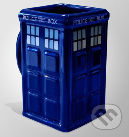 Modrý 3D keramický hrnček Doctor Who: Tardis, , 2019