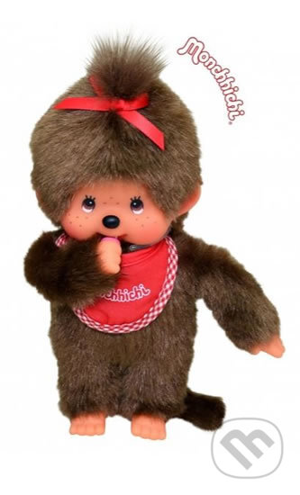 Monchhichi 20cm - holka s červeným bryndáčkem (Monchhichi). Monchhichi, 2020 Monchhichi 20cm - holka s červeným bryndáčkem (Monchhichi). Monchhichi, 2020