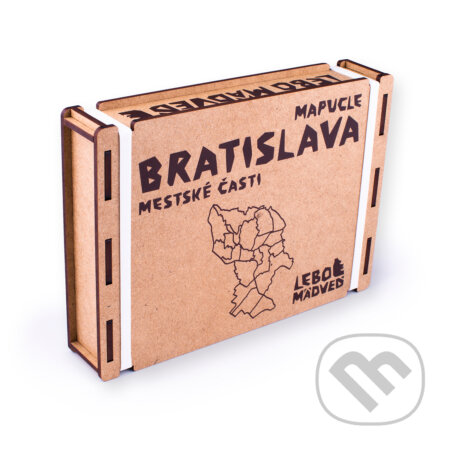 Puzzle: Mapucle Bratislava - mestské časti (Bear Design). Bear Design, 2020 Puzzle: Mapucle Bratislava - mestské časti (Bear Design). Bear Design, 2020
